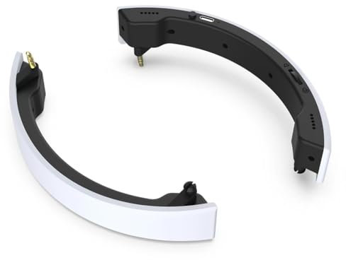 Knoruley Para PS VR2 VR, Altavoz Externo, Amplificador Audio Estéreo Portátil, Altavoz Inalámbrico de 3,5 mm, Accesorios para Juegos