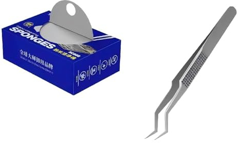 TOWARDSNAN Reinigungssatz Für Mobile Geräte NC800 Reinigungsschwamm Mit Tweezer Multipurpose Digital Gadget Cleaner Tool Für Elektronik