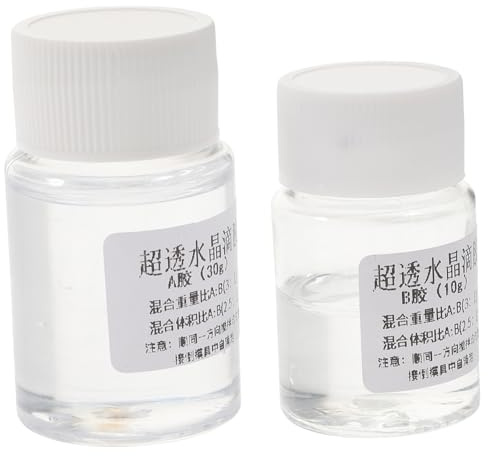 Ciieeo 2 Sets Epoxy Resin Glue Kit Epoxy Glue for Diy Jewelry Crafts for Ratio