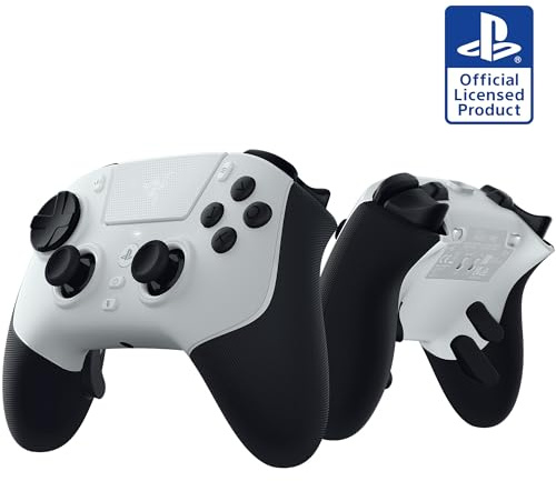 Razer Raiju V3 Pro Controller Wireless: licenza ufficiale per PlayStation, PS5, PC, prestazioni di classe eSport senza ritardi, 6 pulsanti riutilizzabili, pollice personalizzabile