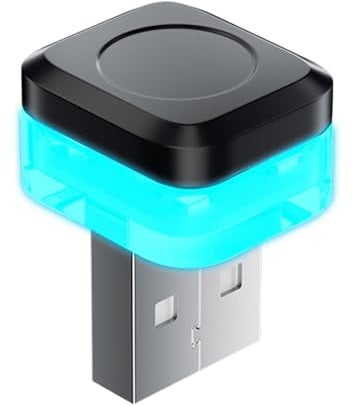 MKWGZPGW Auto USB Beleuchtung Atmosphärenlichter für Porsche 718 2017 2018 2019 2020 2021 2022 2023 2024 2025, Tragbares Mini LED Lampe Atmosphäre, Kabellos Mehrfarbig Nachtlicht, Plug Play