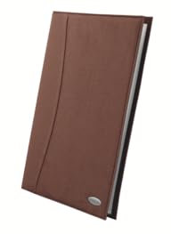 Rexel Soft Touch Sichtbuch (36 Hüllen, Velour) braun
