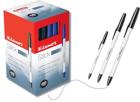 Whitebox Ball Point Pen Blue Medium [Pack of 50]