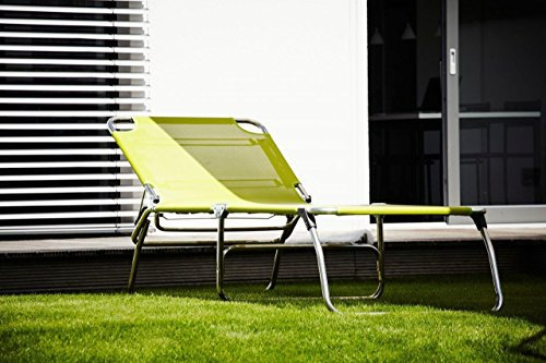 Jan Kurtz 492700 Fiam Amigo Big Aluminium Liege/Dreibeinliege - Schwarz