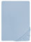 biberna Jersey-Elastic-Spannbetttuch 0077866 (Matratzenhöhe max. 25 cm) 1x 120x200 cm - 130x220 cm, eisblau