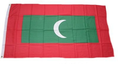 Fahne/Flagge Malediven 60 x 90 cm Fahnen