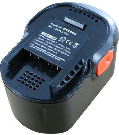 Batterie Type AEG B1420R, 14.4V, 2000mAh, Ni-MH