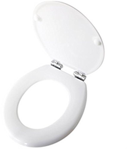 Abattant Tradition double blanc a descente assistee réf 7TD00013001