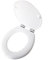 Abattant Tradition double blanc a descente assistee réf 7TD00013001