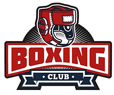 1 x Aufkleber Boxing Sticker Club Kopfschutz Kopf Schutz Punch Faust Weltmeister