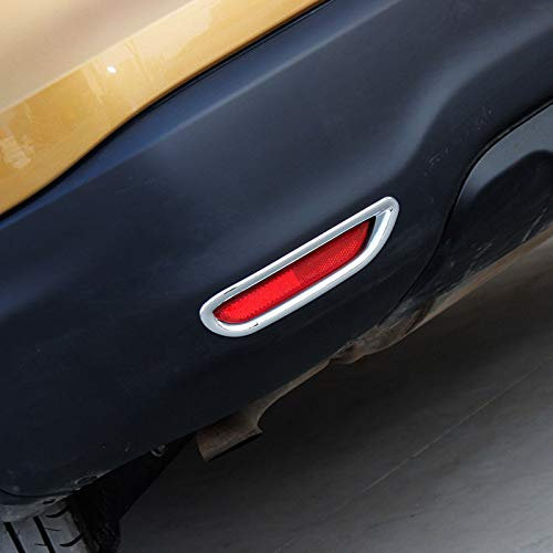 HIGH FLYING für Qashqai J11 2014-2016 Exterieur Nebelschlussleuchte Dekor ABS Kunststoff Verchromt 2 Stück