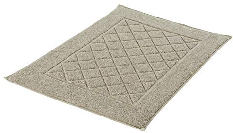 Kleine Wolke , 3016133442, Frottier-Vorleger 50x 70 Basalt 100% Baumwolle