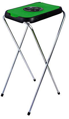 BigDean Müllsackständer SwingFix Grün 1x 120L Blauer Gelber Sack Einer Mülleimer Müllbeutelständer Müllsackhalter 120L
