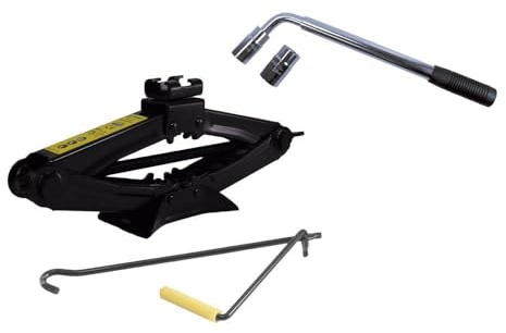 Pack BEST ESSENTIEL ROUE Cric losange 1t et clé démonte roue télescopique