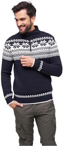 Brandit Troyer Norweger Männer Strickpullover schwarz Basics