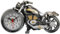 FOMIYES Tisch Schreibtisch Zeituhr Alter Wecker Mini-Fahrrad Rustikale Regale Uhr Im Alten Stil Fahrräder Vintage-Uhr Wanduhr Antikes Uhren Für Kind Metall Tischuhr
