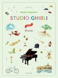 Studio Ghibli Recital Repertoire 4 hands: Advanced. Klavier 4-händig. Spielpartitur.