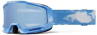 100percent Okan Hiper Ski Goggles Mirror Blue Lens/CAT4