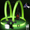 Lauflicht mit Reflektoren - Lauflampe Joggen Brustlampe, LED Lauflicht Joggen mit USB Wiederaufladbar, 500 Lumen 90° Verstellbares LED Brustlicht, brustlampe zum Joggen für Laufen Angeln Campen