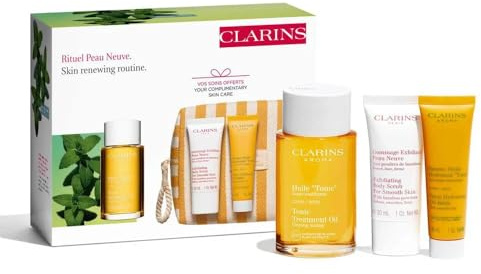 Clarins *Wellness-Ritual Balsam, Pflanzenbad und Mini-Kerze Tonic* Set Limited Edition
