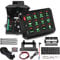 Chelhead 12 Gang Schalter Panel Kit 12V/24V: Schalter box Ein/Aus, LED-Auto-Touch-Schalttafel Universal Circuit Control Relais System Touch Switch Box RGB sieben Farben für Auto LKW Boot UTV SUV