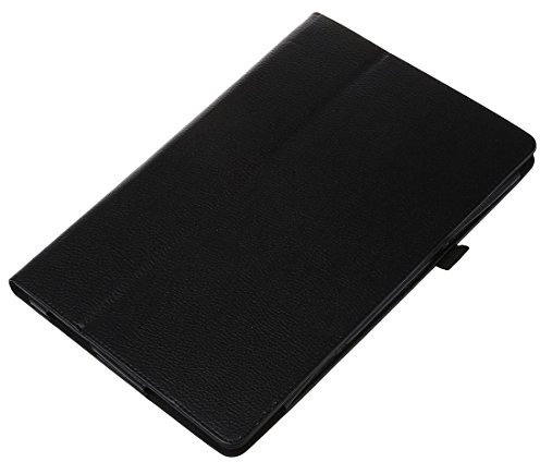 Bassulouda PU Leather Stand For Surface Windows 8 RT 10.6 Tablet Black