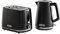 Daewoo Stirling, Jug Kettle & Toaster Set,Black