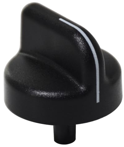 GYOFFULL 9871800 Trash Compactor Start Rotary Switch Knob Black
