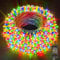 206 FT 500 LED String Lights Outdoor Colour Changing Fairy Lights Plug In Christmas Lights with Remote Timer 8 Modes for Xmas Tree Yard Outside Garden House Party Wedding Decoration-Multicoloured