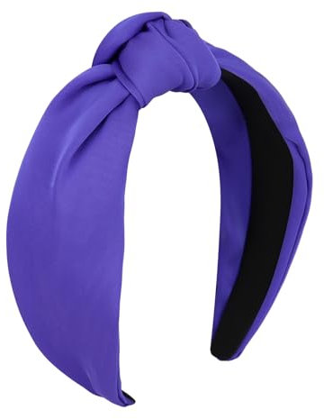 Ondder Fascia per capelli viola da donna