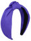 Ondder Fascia per capelli viola da donna