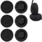 3 Pairs Headphone Earpad Covers,Stretchable Knit Fabric Earcup Protectors,Replacement Washable and Stretchable Headset Ear Covers Fits Headsets 9-10.5cm 3.54-4.13(Black)