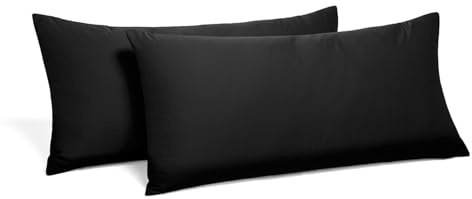 Cosy House Collection 100% Viskose aus Bambus Kissenbezüge – Weich, kühlend & Atmungsaktiv – 2er-Set Kissenbezüge mit Umschlag