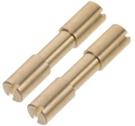 Yardwe 2pièces Rivet À Laiton pour Poignée De Couteau Fixations Durables Et Réutilisables pour Assemblage De Couteaux DIY Accessoires De Quincaillerie pour Couteaux