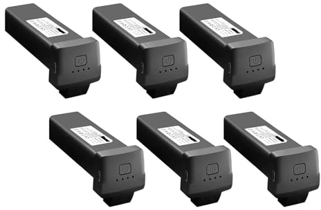 S155 ProMax Drone Battery 7.4V 3800mAh 40min Long Life for S155 Max Dron Spare Battery S155 Accessories Parts(S155 Battery X6)