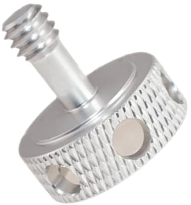 Standard-1/4-Zoll Gewindeschraube, Kamerabefestigungsschraube aus Aluminiumlegierung für Stativköpfe und Fotozubehör, Mehrzweck Kameraschraube
