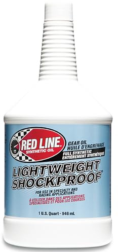 Red Line 58404 Lightweight Shockproof Gear Oil - 1 Quart Bottle