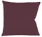 Fleuresse Colours Kissenbezug, Mako Satin, Pflaume, 80 x 80 cm