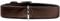 HUNTER SOFTIE Hundehalsband, Kunstleder, samtig, pflegeleicht, 45 (S-M), braun