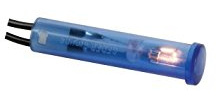 SEDER - CRAF024B Signalleuchte, 7 mm, 24 VDC, Blau 124027