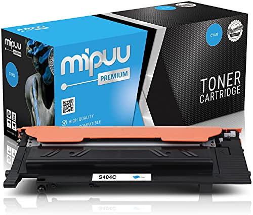 Mipuu Toner kompatibel zu Samsung CLT-C404S (Cyan, ST996A) Druckerpatrone für Samsung Xpress C480fw C480w C430 C430w C480 C480fn C482w Laserdrucker