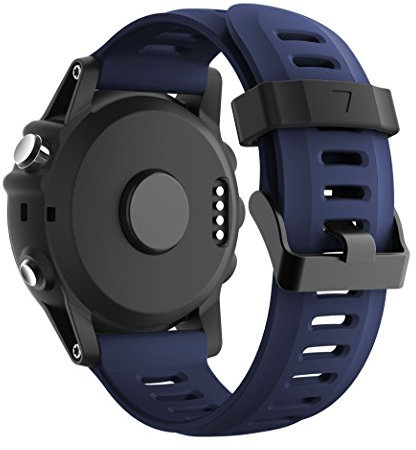 Supore Garmin Fenix 3 Uhrenarmband, weiches Silikon, Ersatz, atmungsaktiv, schönes Armband, Sport & Edition für Garmin Fenix 3/Fenix 3 HR, mehrere Farben