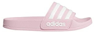 Adidas Adilette - Ciabatte da doccia per bambini, Rosa (True Pink/White/True Pink), 28 EU