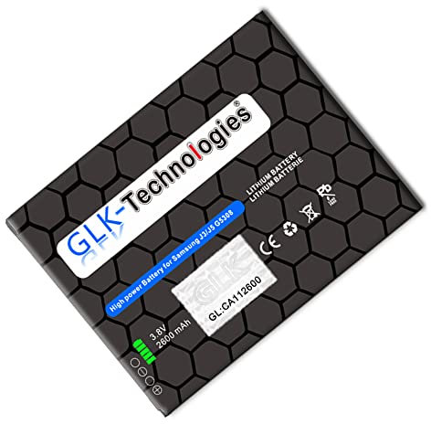 High Power Ersatzakku kompatibel mit Samsung Galaxy J3 2016 (SM-J320F) / J5 2015 (SM-J500FN) | Original GLK-Technologies Battery | accu EB-BG530BBE/BG531 | 2600 mAh Akku | NEU