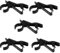 Sitrda 5 Pcs Mini Lavalier Microphone Clip Safe Hold Shock Secure Lapel Mic Clamp Replacement Kit