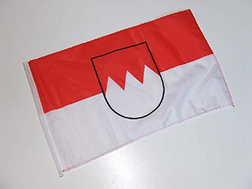 generisch Franken Fahne/Flagge 30x45 cm mit Hohlsaum