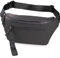 The Friendly Swede Bauchtasche Damen, Herren - Stylisch Gürteltasche Fanny Pack, Hüfttasche, Waist Bag VRETA Bum Bag Schwarz Matt