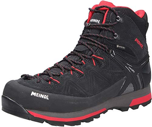 Meindl Men's Hiking Boot, Black Dark Brown, 10 UK