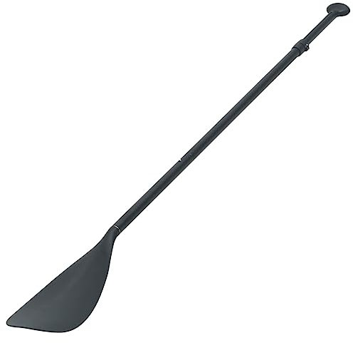 vidaXL SUP Paddel Stand up Paddle Board Stechpaddel Kajakpaddel Kanupaddel Bootspaddel Hilfspaddel 215x20x5cm Aluminium Alu Schwarz