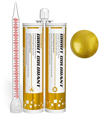 NADAMOO Joint époxy scintillant doré